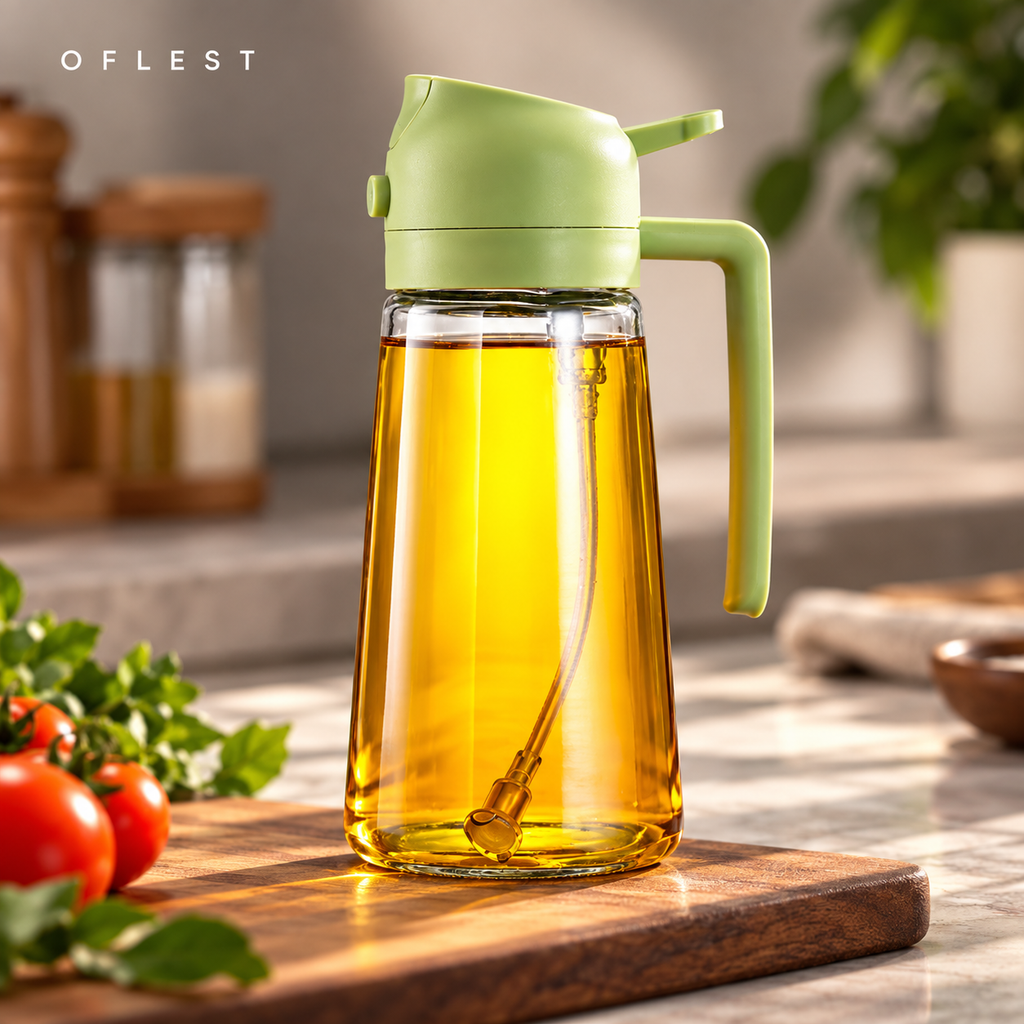 OFLEST 2-in-1 Oil Sprayer & Dispenser
